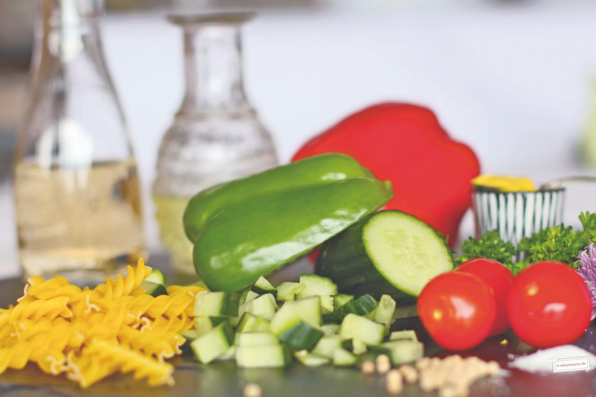 Nudelsalat, einfach und schnell - Foto: reklamezone.de